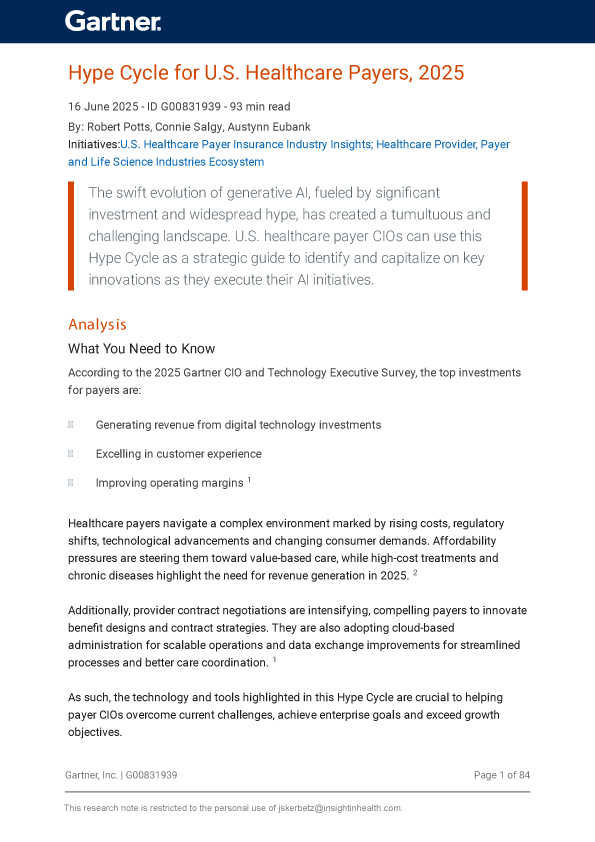 Gartner Hype Cycle Report 2025